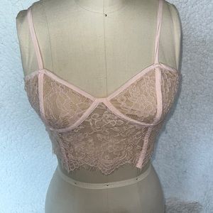 Pink Bralette, Size Small forever 21